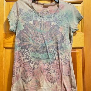 Women's Multicolor Graphic Tee